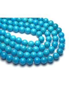 SLEEPING BEAUTY TURQUOISE 6mm Round Beads AA-AA+ NATURAL COLOR