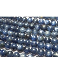 16" Strand BLUE KYANITE 8mm Round Beads NATURAL