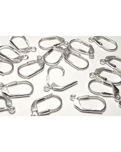 20 Sterling Silver Filled LEVER-BACK Earrings