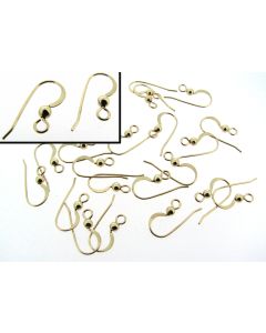 20 Ea Gold Filled Earring Hook Wires