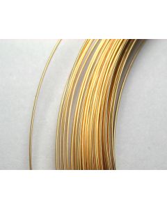 Gold Filled Half Round Wire
