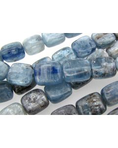 16" Strand BLUE KYANITE 13x18mm Rectangle Beads