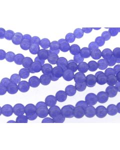 15.5" Strand ORCHID CANDY JADE 4mm Round Beads
